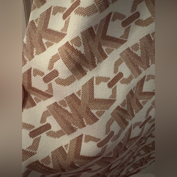 MICHAEL KORS EMPIRE LOGO JACQUARD MINI DRESS – SIZE SMALL - Picture 9 of 16